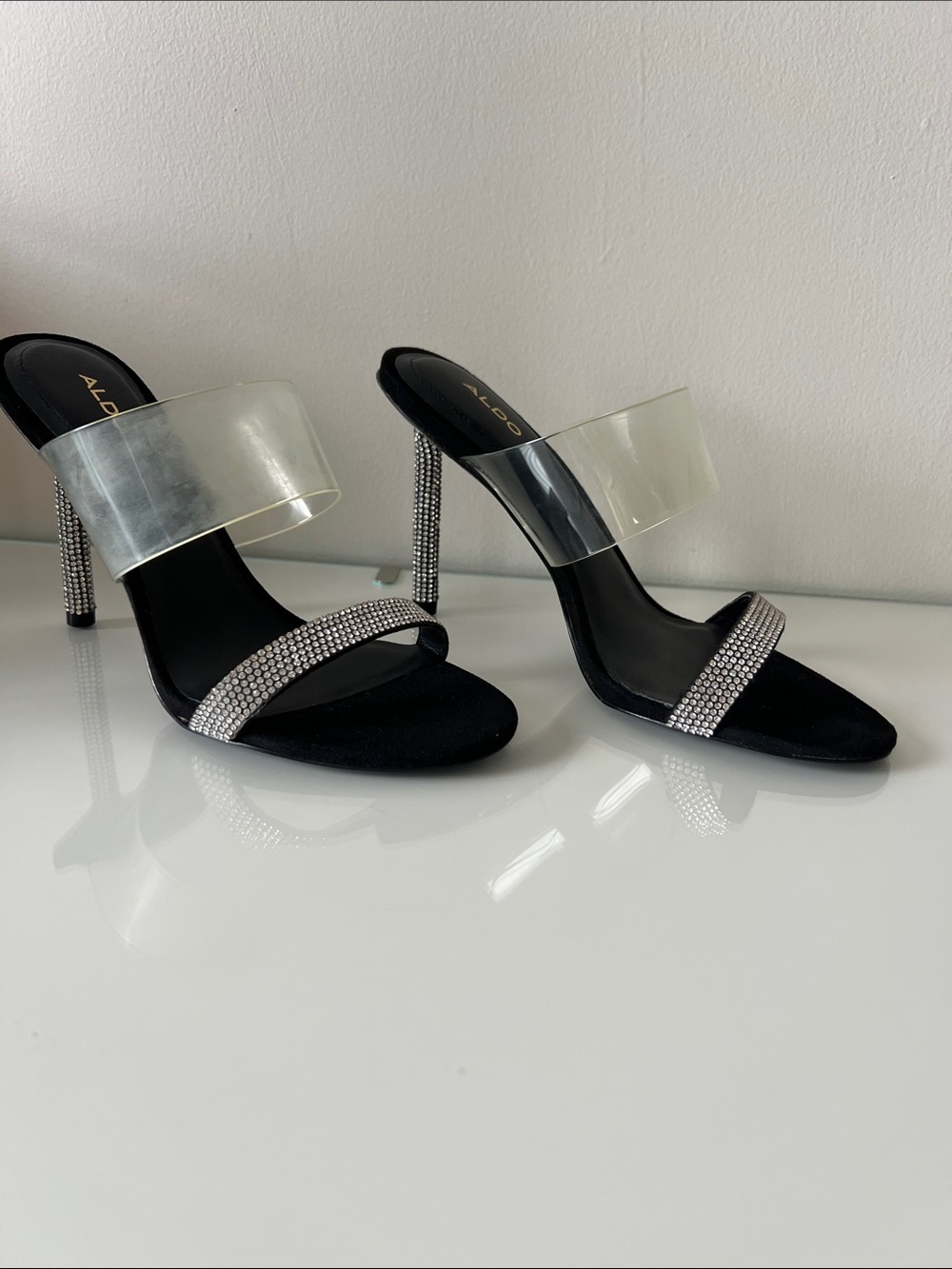 Aldo black heels
